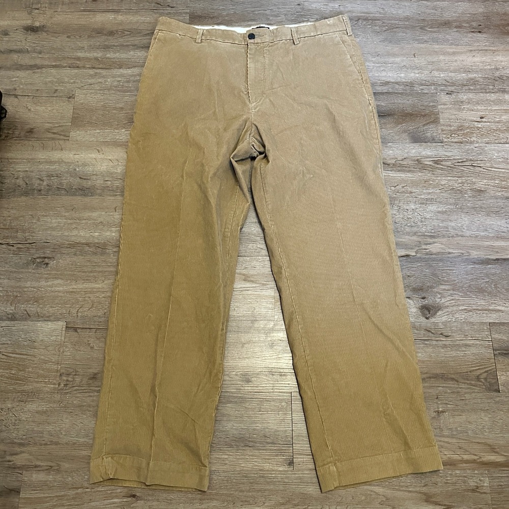 Dockers D3 Classic Fit Corduroy Pants Mens 40x32 Tan Khaki 100% Cotton Straight